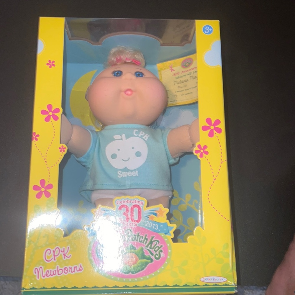 Cabbage patch kids doll nib 30th anniversary cpk newborns